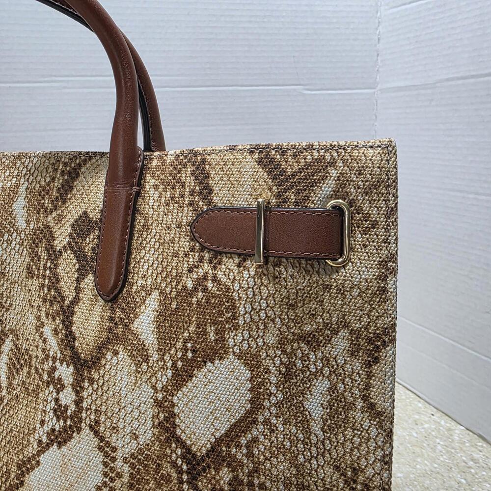 Lauren Ralph Lauren Python-Print Canvas Large Dev… - image 4